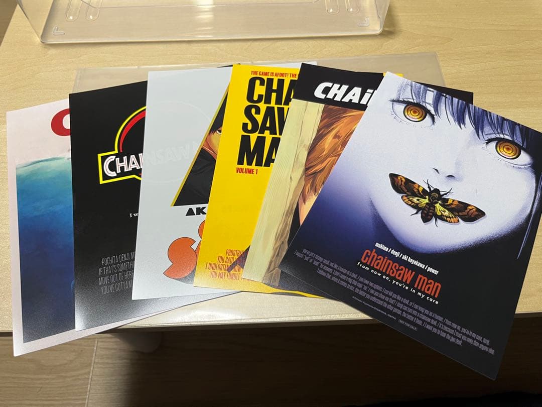 チェンソーマン Blu-ray MAPPA全巻購入特典 イラストカード 全6枚