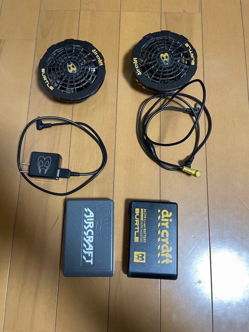 BURTLE AIRCRAFT バートルエアークラフトファンセット 予約:3/3発送予定 [2026年新作] バートル エアークラフト ファン