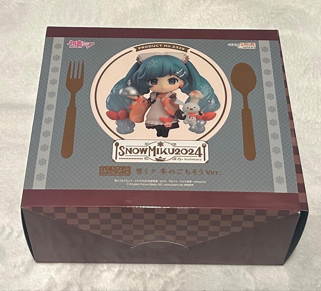 初音ミク 雪ミク ねんどろいど 2024 冬のごちそう グッズ]ねんどろいど 雪ミク 冬のごちそう Ver.｜SNOW MIKU 2024