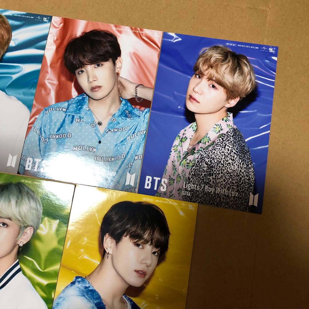 BTS Lights Boy With Luv ユニバ購入特典 フォトカード - メルカリ