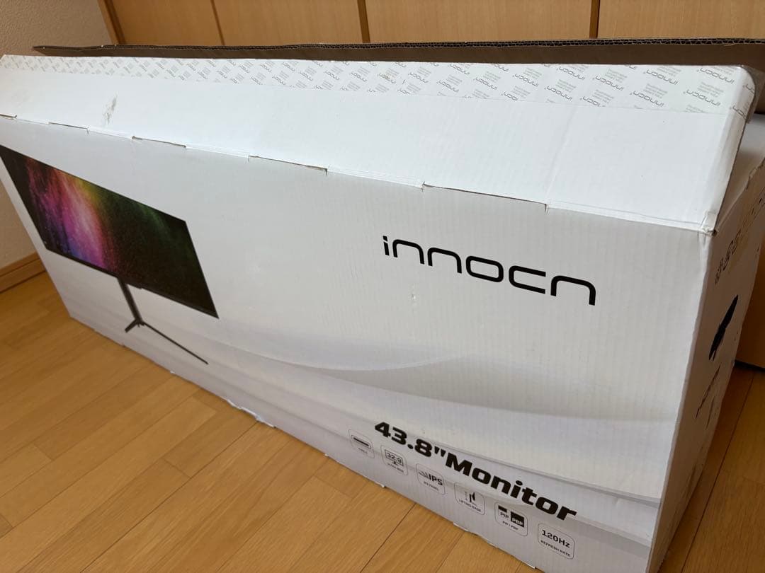 innocn 43.8インチモニター 本体WR44-PLUS N-WR44-PLU-NEW-2560-