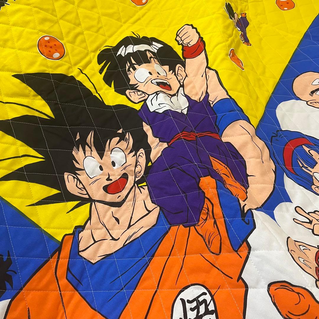 当時物！レア鳥山明ドラゴンボールZ 特大敷物レトロ80〜90sバード