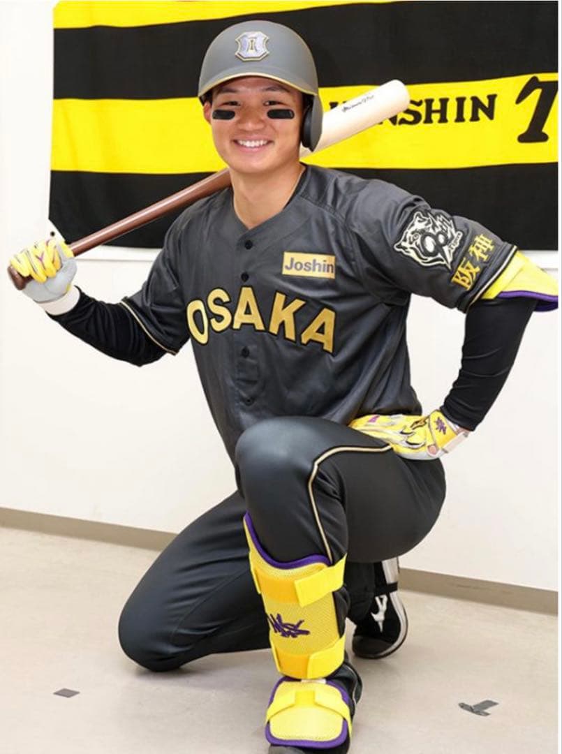 阪神 B-LUCK DYNAMITE プロコレ ユニフォーム 森下翔太 L - メルカリ