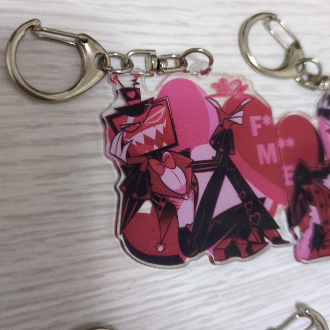 ハズビンホテル バレンタイン アクリルキーホルダー 4セット 全種類