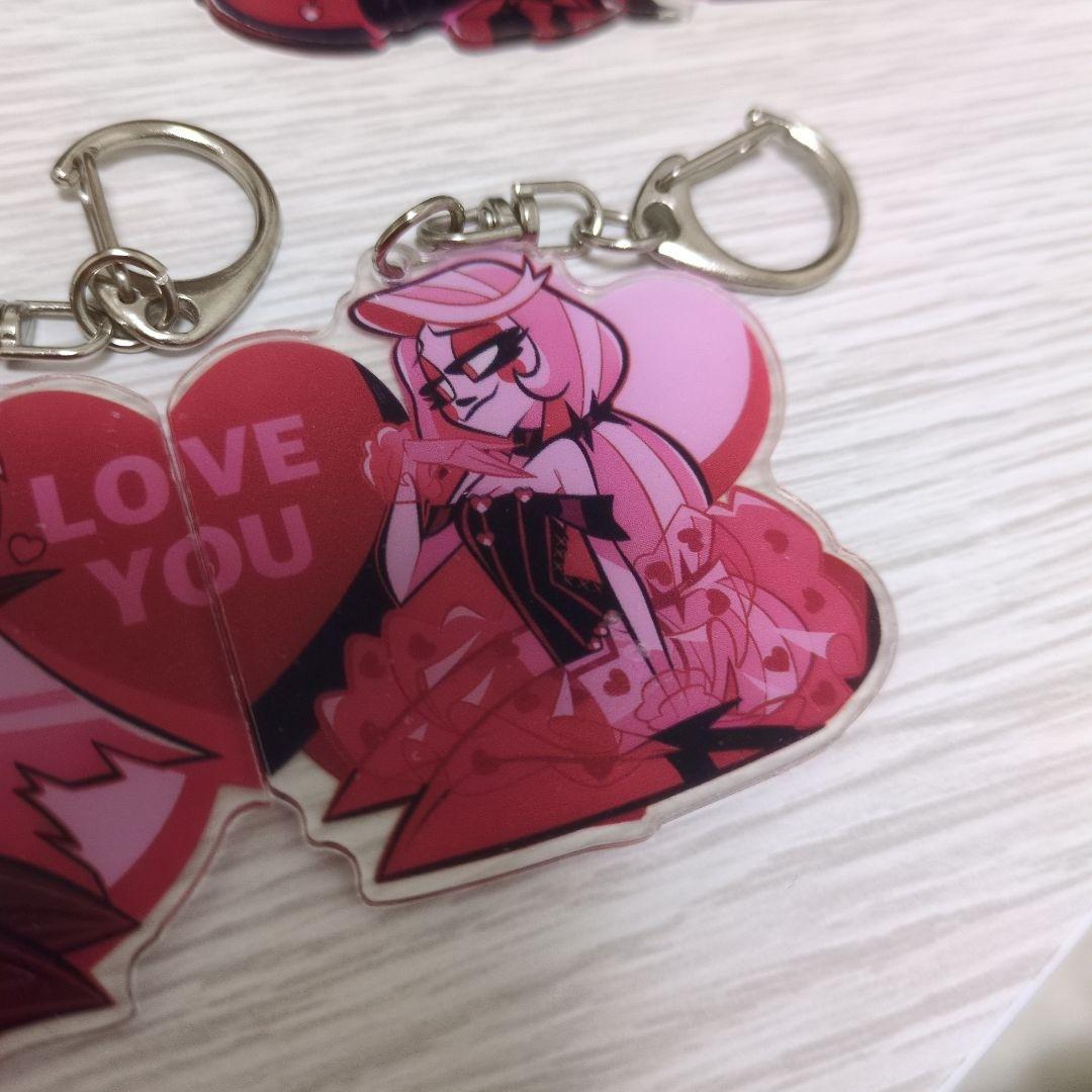 ハズビンホテル バレンタイン アクリルキーホルダー 4セット 全種類