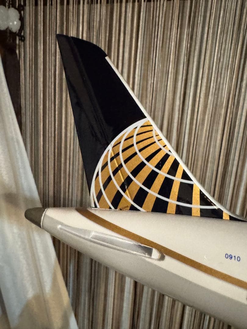 ユナイテッド航空 Boeing 787 精密モデル LED搭載 46cm