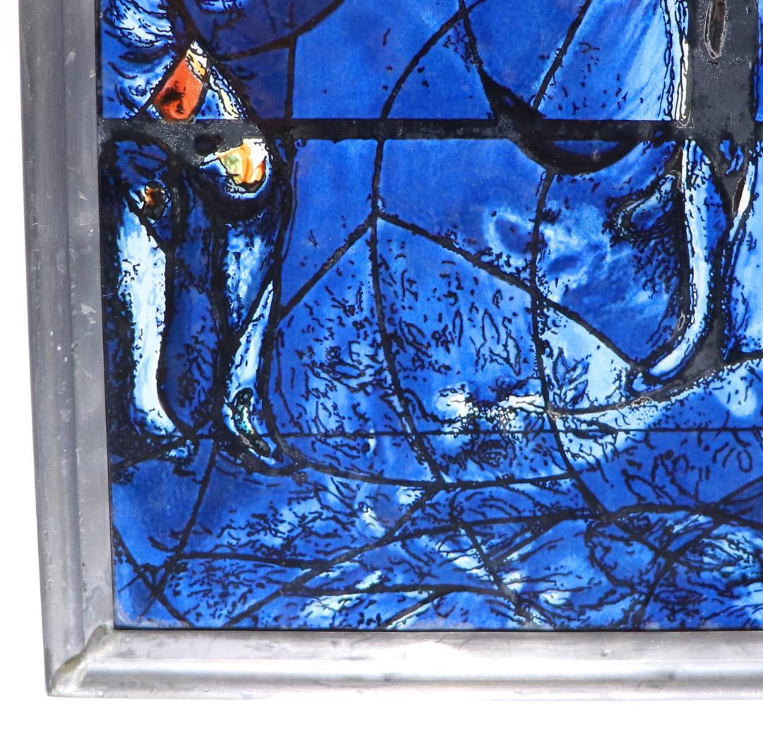 マルク・シャガール 大型 ヴィンテージステンドグラス アメリカ