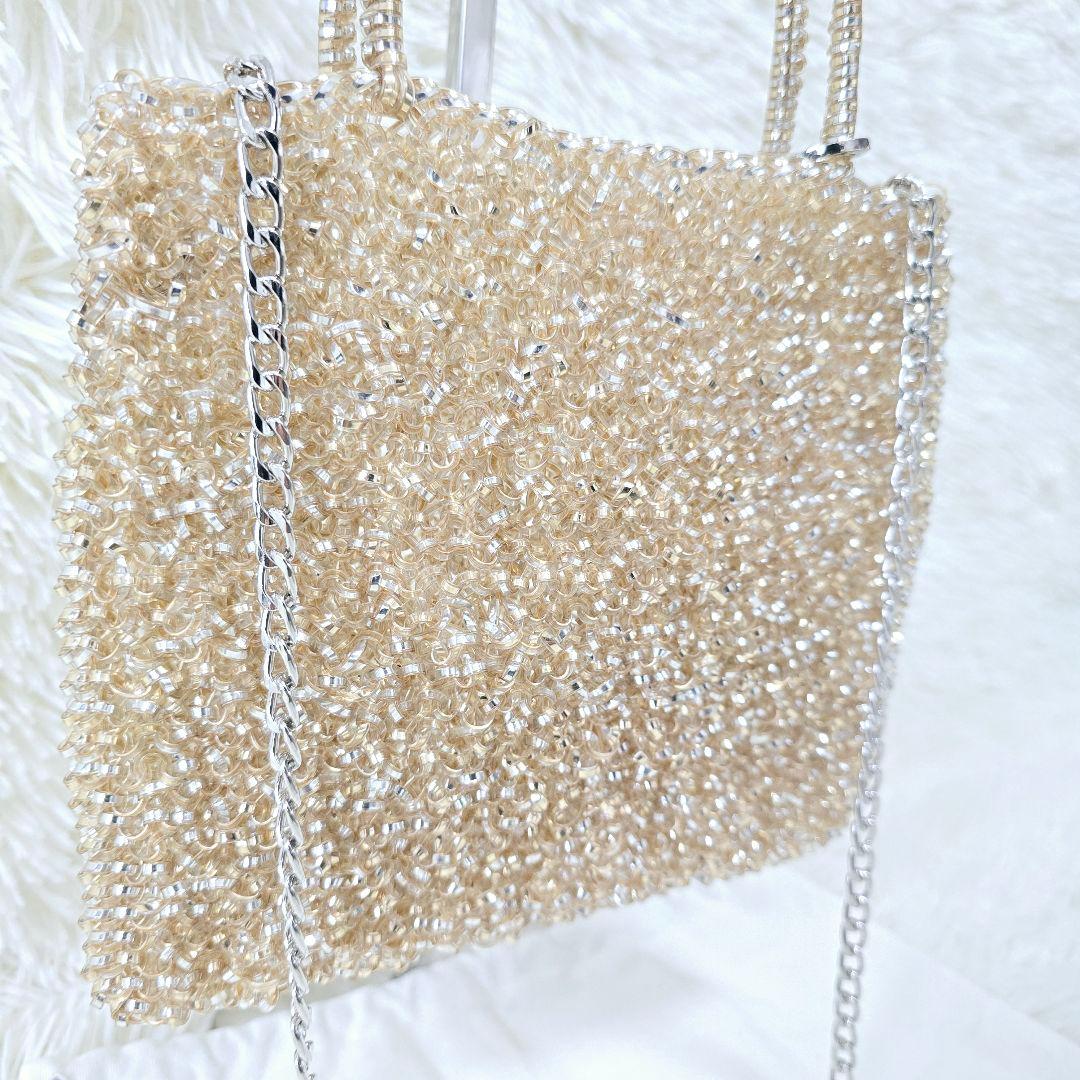 極美品✨アンテプリマ スクエア ミディアム シルバーゴールド - メルカリ