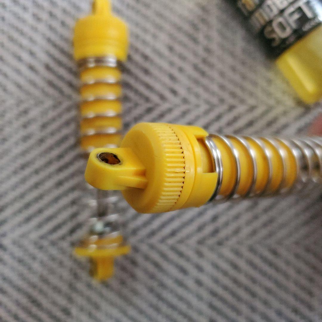 タミヤ CVAダンパー黄色 スコーチャーOG ダンパーオイル付 - メルカリ