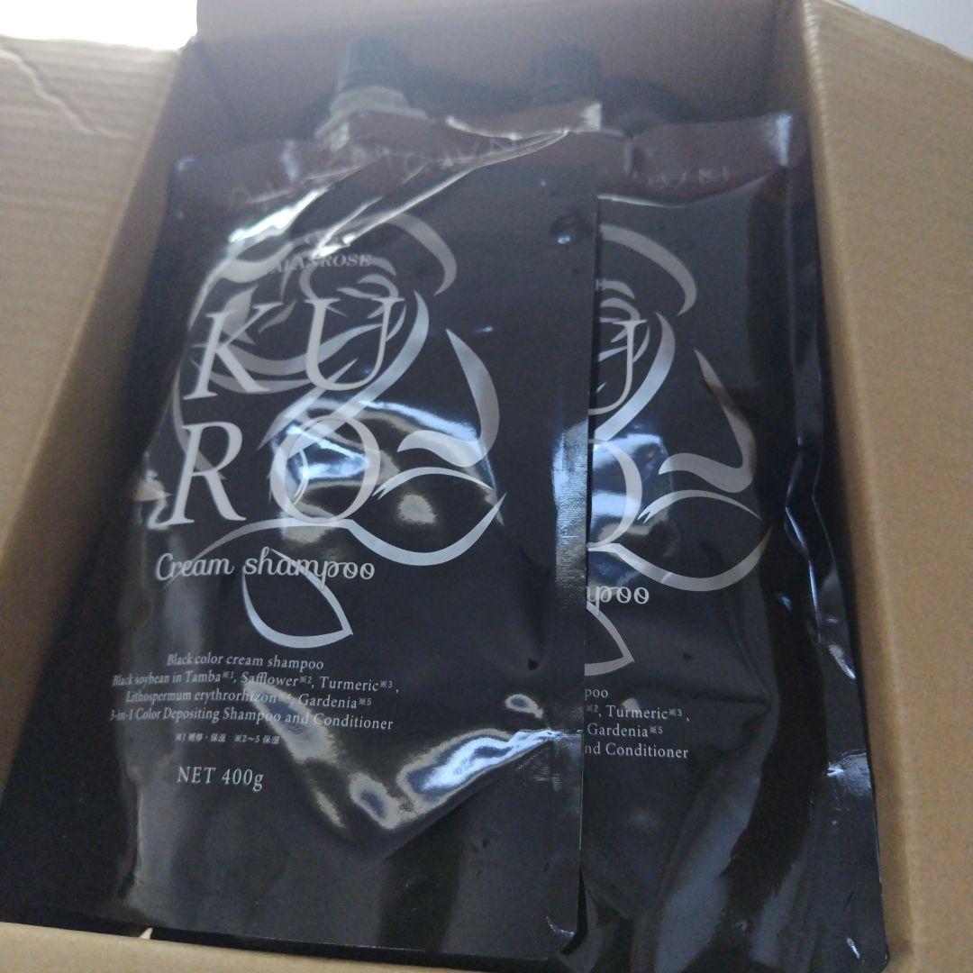 VALANROSE KURO 400g ダークブラウン　６個 楽天市場】【LINEお友だち追加で500円クーポン】白髪染め シャンプー