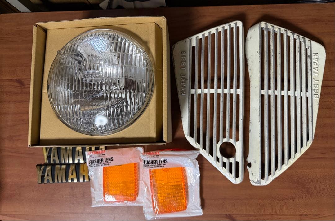 XJ550 XJ400 純正ヘッドライト BEETアルフィンカバー XJ550 XJ400 純正ヘッドライト BEETアルフィンカバー - メルカリ