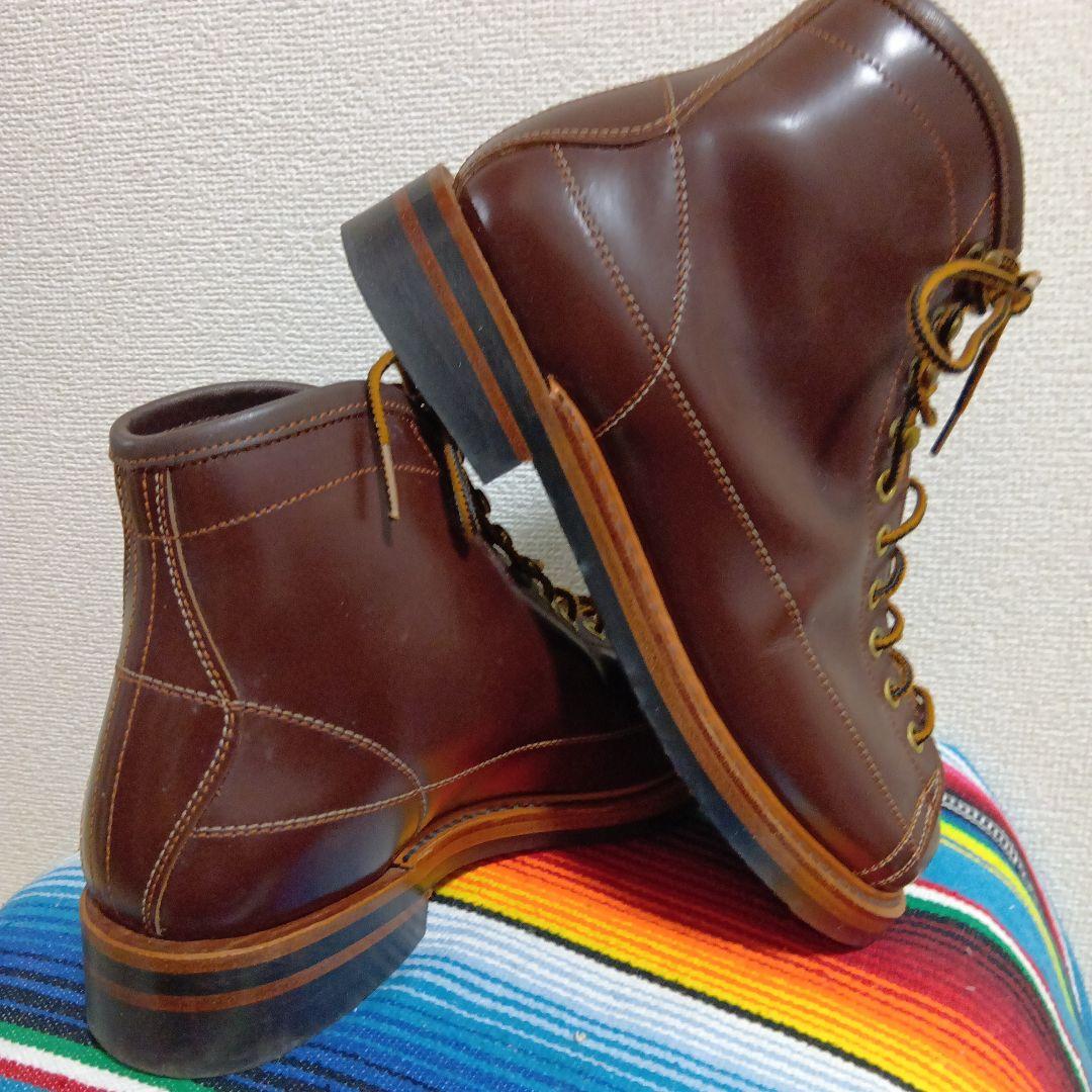 LONE WOLF BOOT ワイヤーマン☆25㌢☆ロンウルフ☆高級ガラスレザー