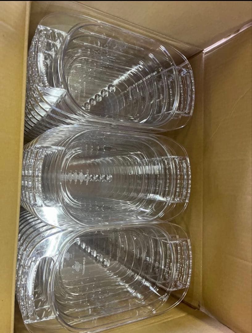 未使用新品】レトロクリアードル箱30箱セット - メルカリ