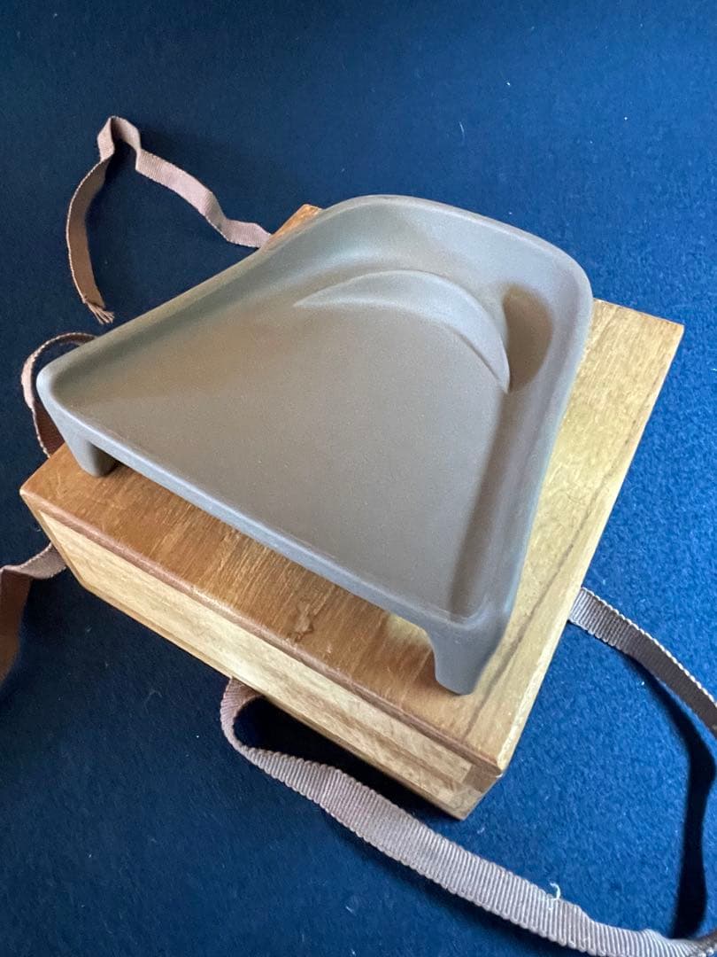 墨研】陶硯◇東大寺「良弁硯」風字硯◇未使用品◇文房四宝 書道具 和硯