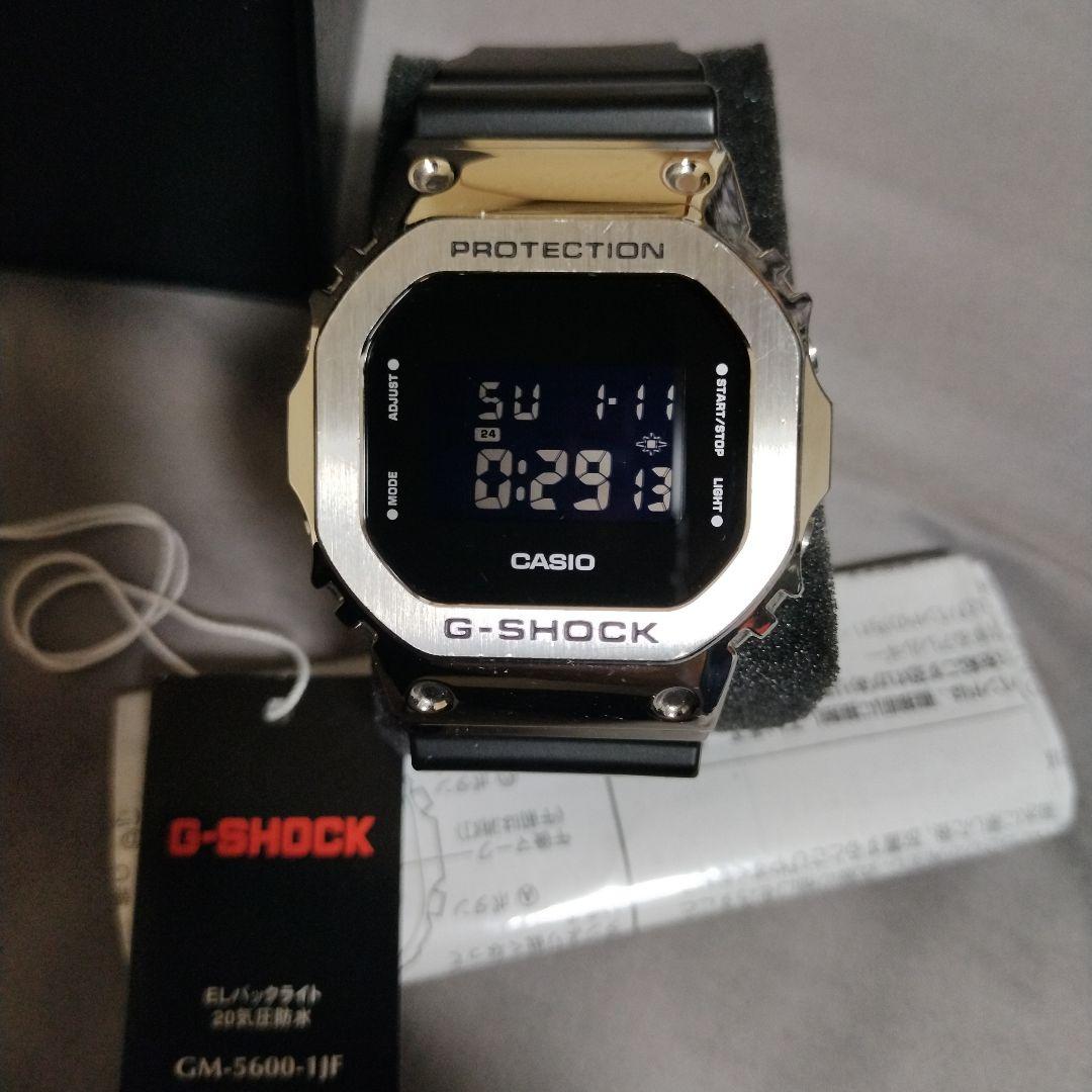 G-SHOCK GM-5600-1JF デジタル腕時計 GM-5600-1JF | CASIO