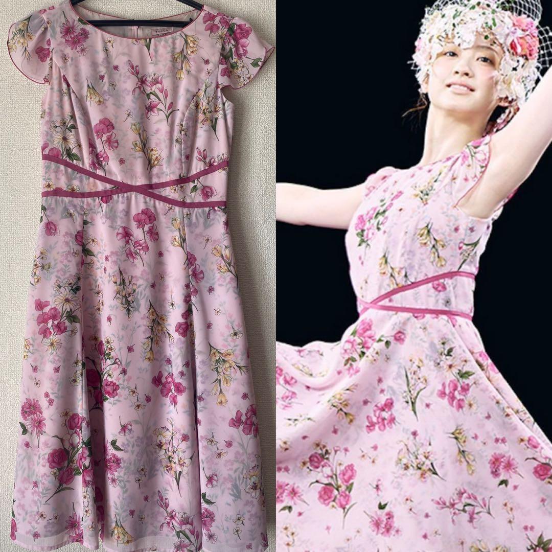 限定色】TOCCA宝塚コラボ 花柄 半袖ワンピース 00サイズ - メルカリ