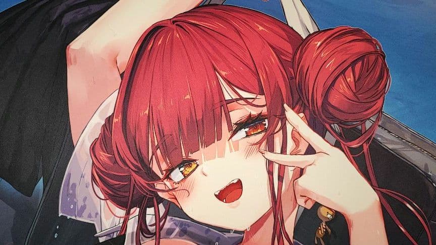 C102 SEASIDE 宝鐘マリン 等身大タペストリー あかさあい.. - メルカリ