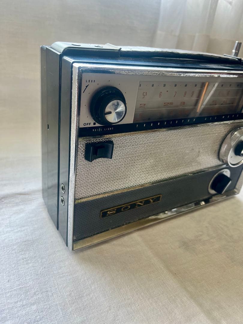 動作品】希少 難ありSONY TR-812 MW/SWラジオ 昭和レトロ - メルカリ