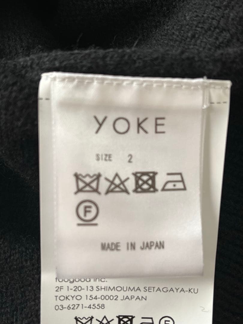 YOKE】24FW エルボーペイントニット - メルカリ