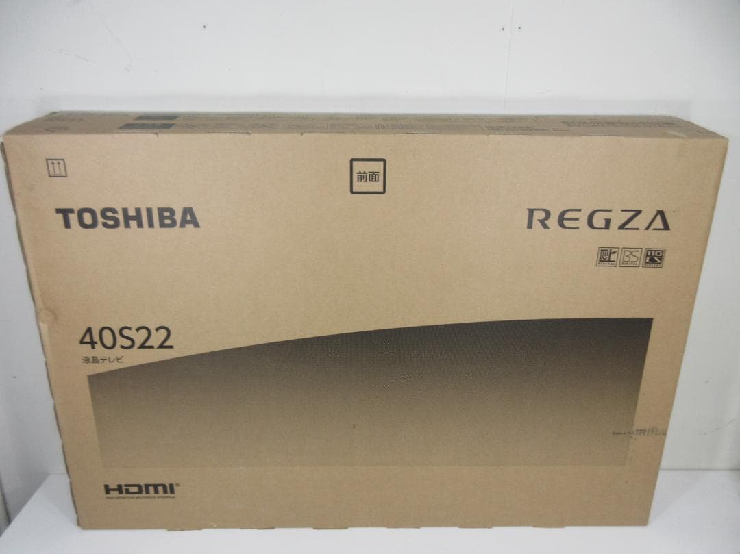 M0718Y【開封未使用品】TOSHIBA 40型液晶テレビ 40S22 東芝 REGZA 40S22 [40インチ] 価格比較 - 価格.com