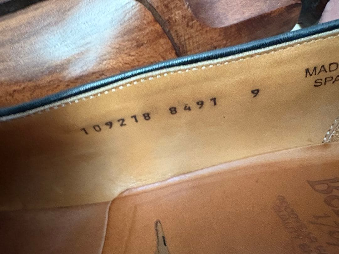 即発送　バーウィック　タッセルローファー　UK9 28.5cm シューツリー付き