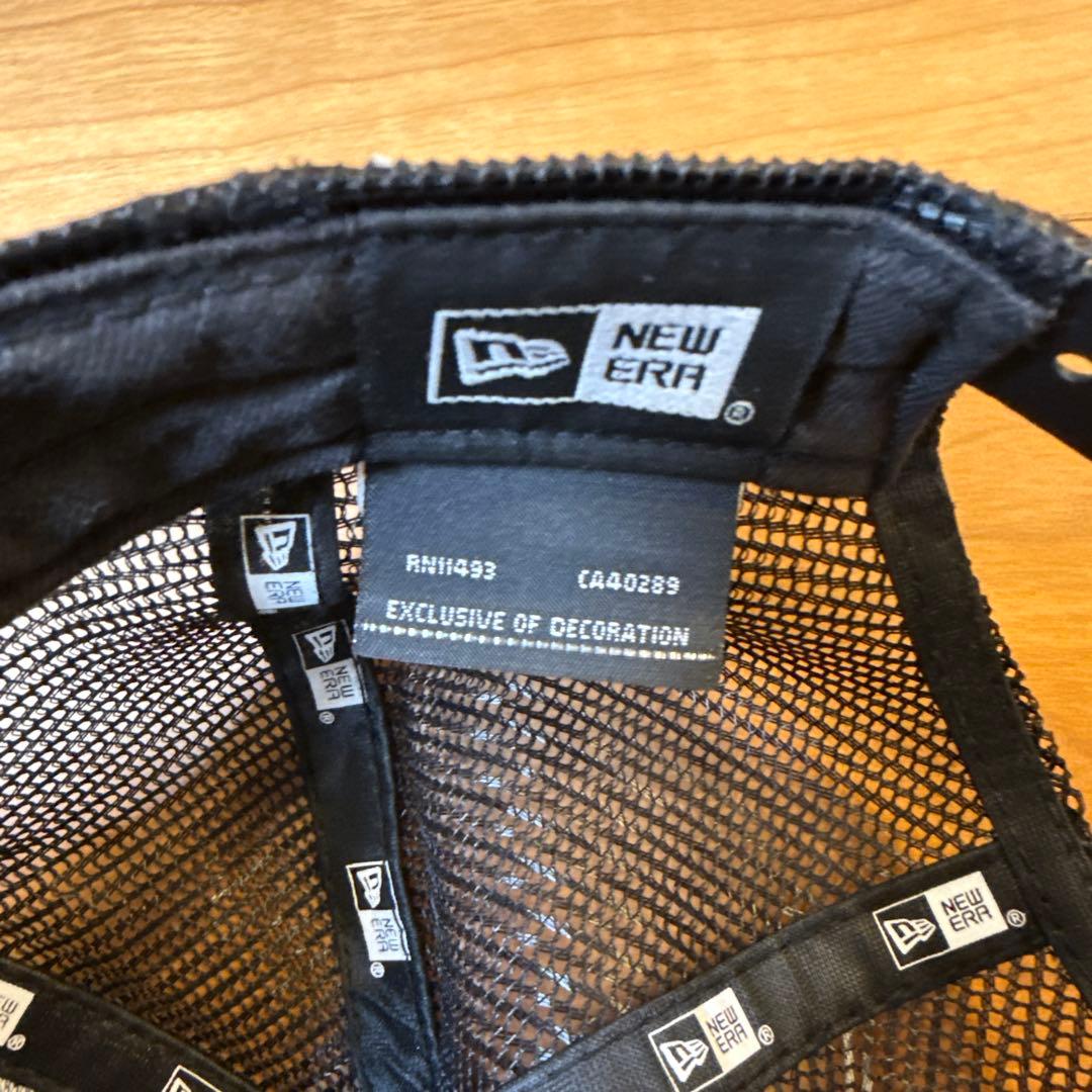 F.C.Real Bristol×ニューエラ メッシュキャップ ブラック