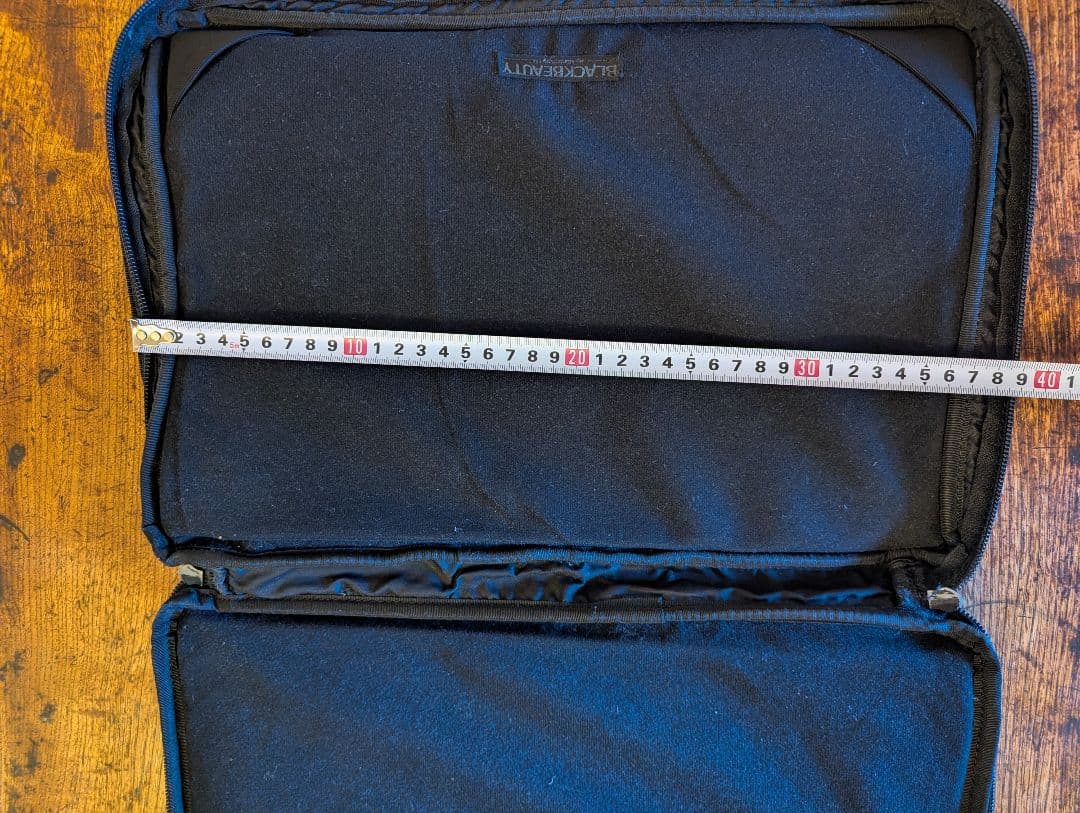 ヘッドポーター ブラックビューティ ナイロンPCケース マットブラック