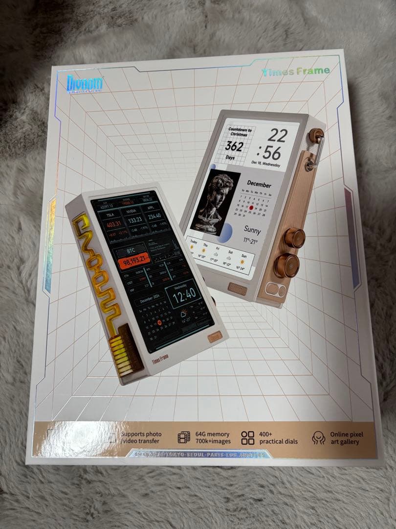 Divoom Times Frame デジタルフォトフレーム Divoom Times Frame Digital Picture Frames