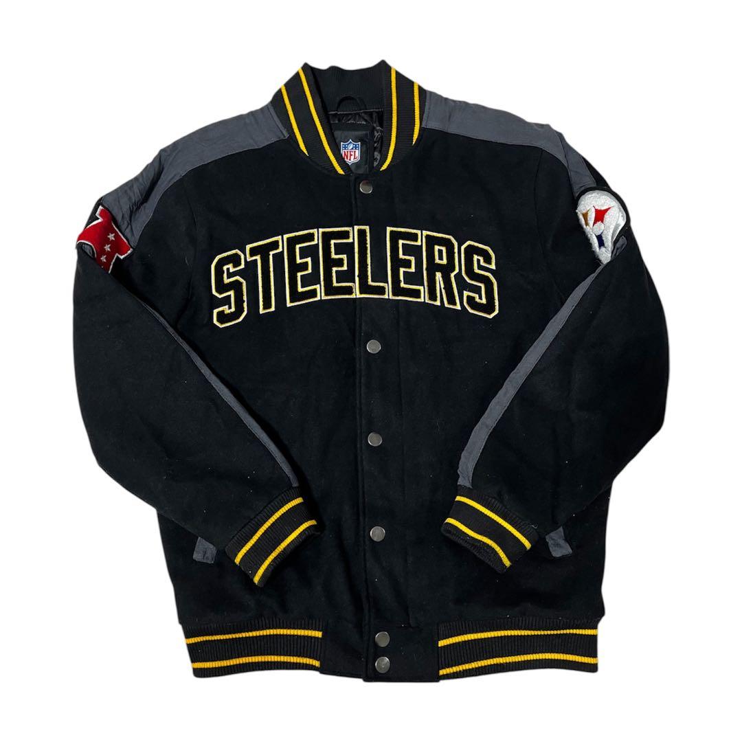 00s NFL \"Pittsburgh Steelers\" スタジャン アメカジ 楽天市場】00s NFL ピッツバーグ・スティーラーズ リバーシブル