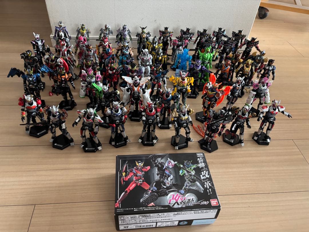 装動仮面ライダージオウ改装動ジオウ未開封付き 59体セット レア 改装動 仮面ライダージオウ | 仮面ライダージオウ フィギュア | アニメ