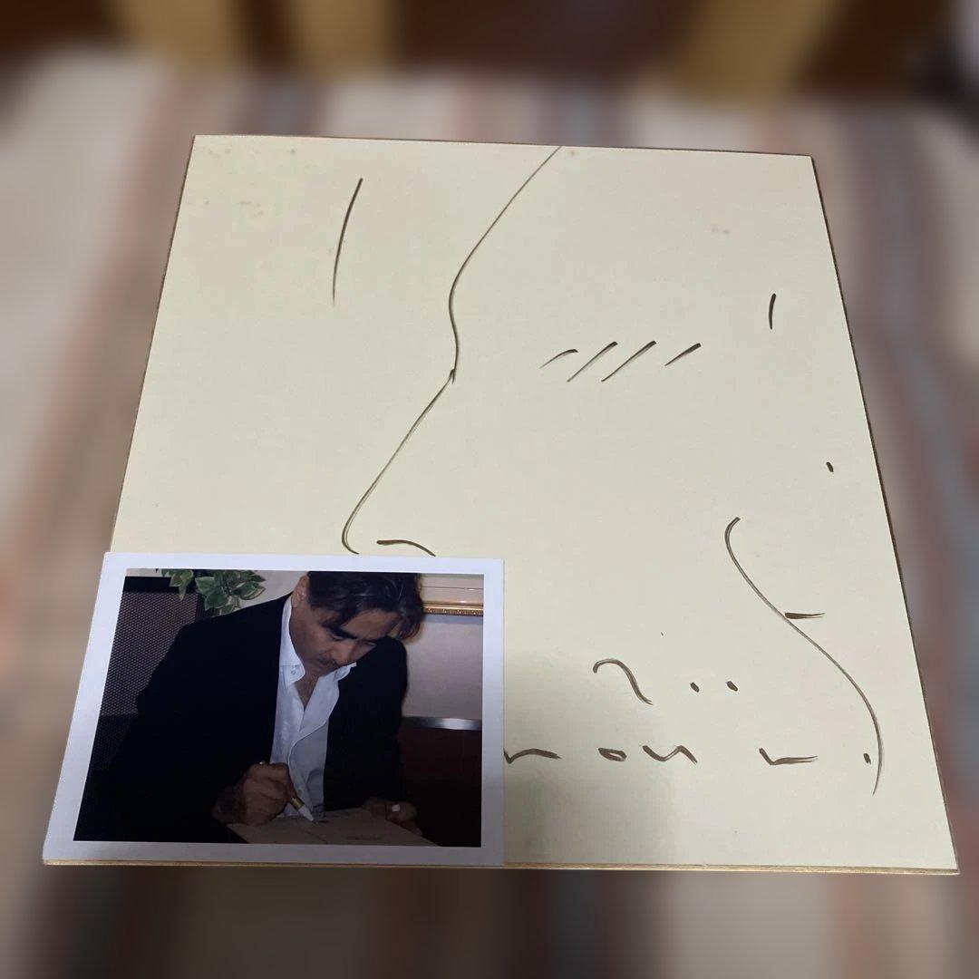 天野喜孝 直筆 サイン色紙 写真付き サイン 天野喜孝 直筆サイン色紙 色紙 サイン 直筆｜Yahoo!フリマ（旧PayPay