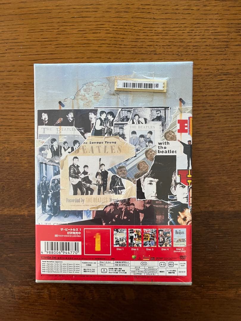 【新品】ザ・ビートルズ・アンソロジーDVD -BOX(初回生産限定特別価格版)