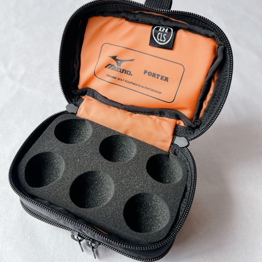 極美品✨PORTER ポーター ミズノ ゴルフポーチ ブラック 希少 コラボ