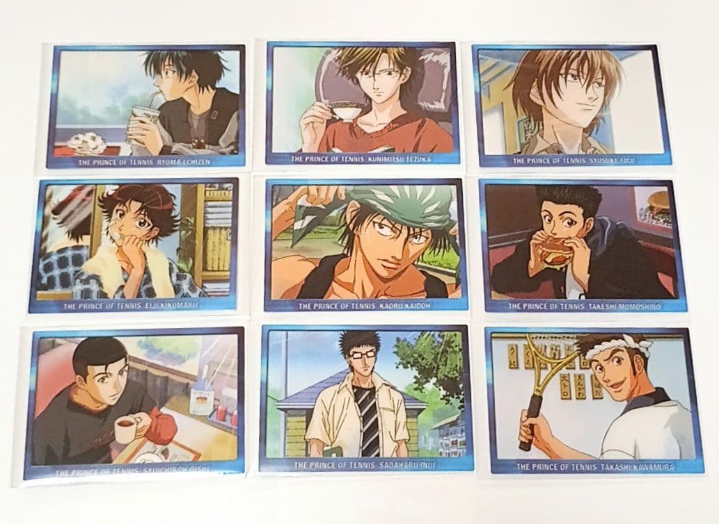 ⑳テニスの王子様　シャイニングクリアカード　エンディング　コンプリート9枚セット ⑳テニスの王子様 シャイニングクリアカード エンディング