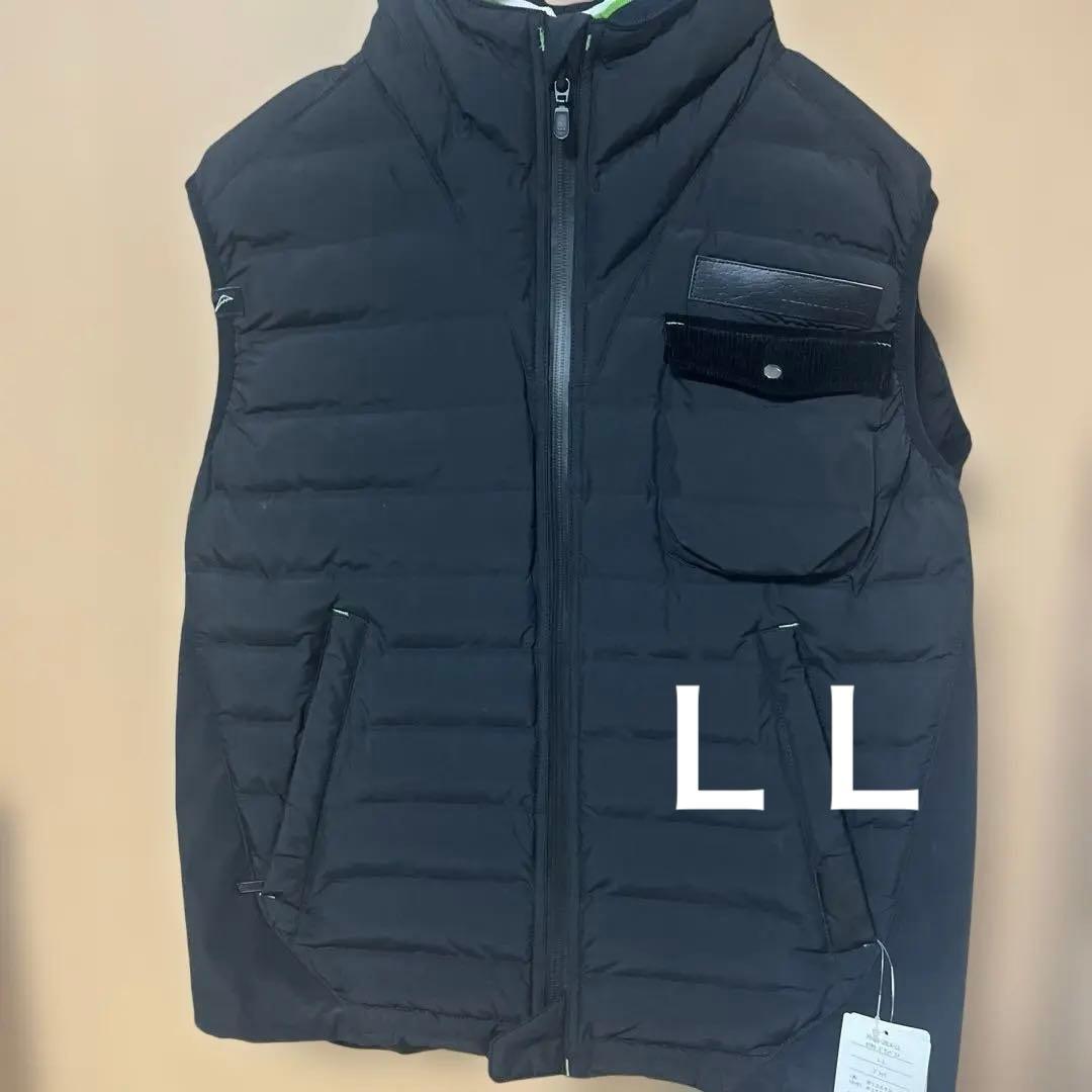 極美品/コラボ】クシタニ × カワサキ ダウンベスト LL ブラック 完売品