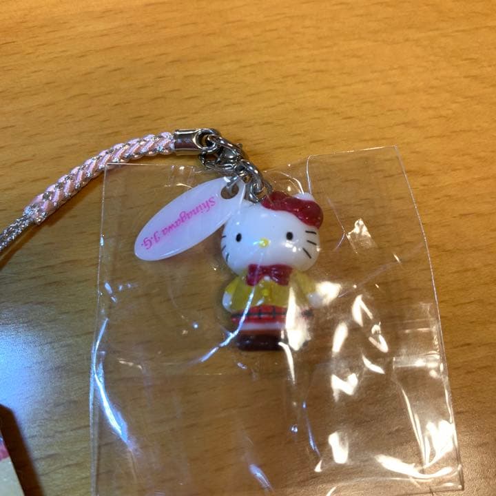 限定》 ハローキティ キティちゃん 品川女子学院 キーホルダー 根付け