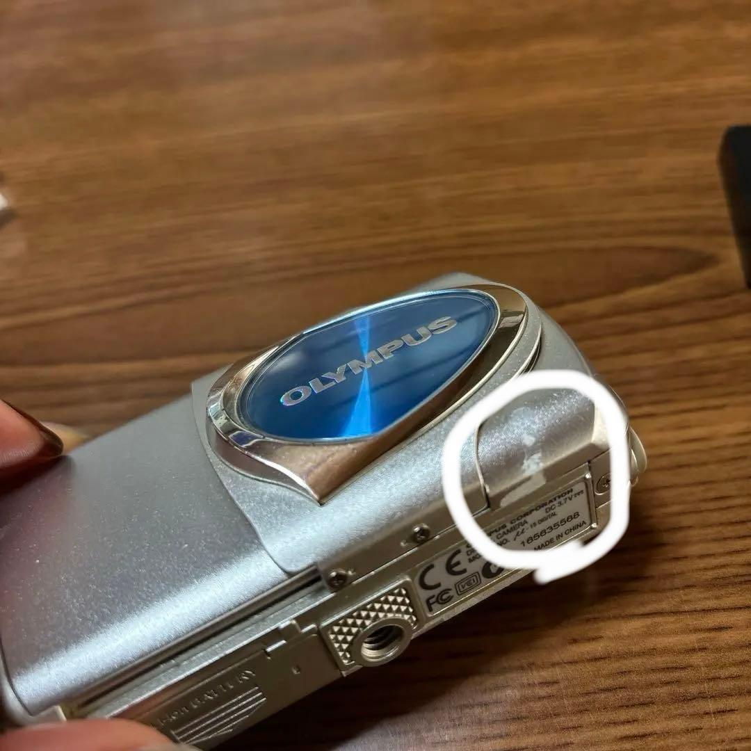 訳あり】希少品 オリンパス μ-15 ブルー - メルカリ