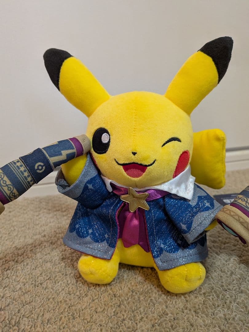 ポケモン天文台 ほしぞらピカチュウ ぬいぐるみ2個セット - メルカリ