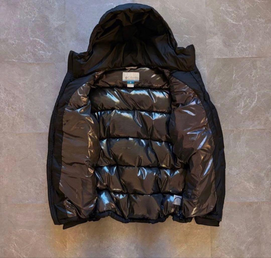 即完❗️】極暖！columbia ダウン ブラック L - メルカリ