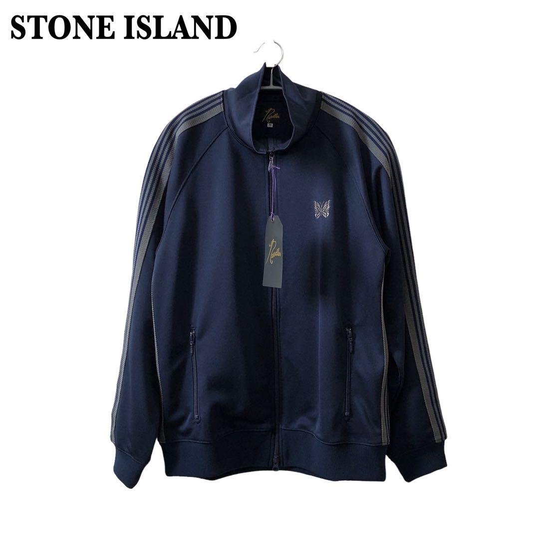 ぽんくん様専用》Needles 21AW トラックジャケット ネイビー×グレー