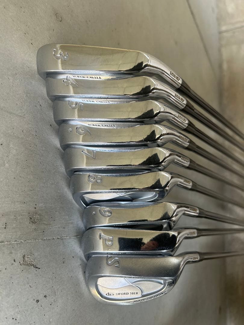 カタナゴルフ SWORD501R 3~9.SW.AP.PW+パター カタナゴルフ SWORD501R 3~9.SW.AP.PW+パター - メルカリ