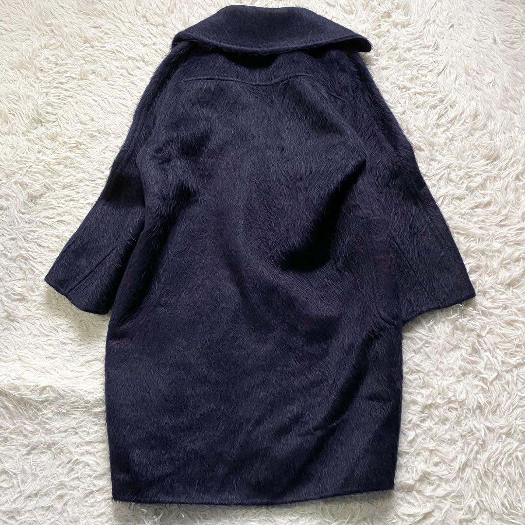 極美品□マックスマーラ クチートアマーノ 最高級 白タグ シャギー