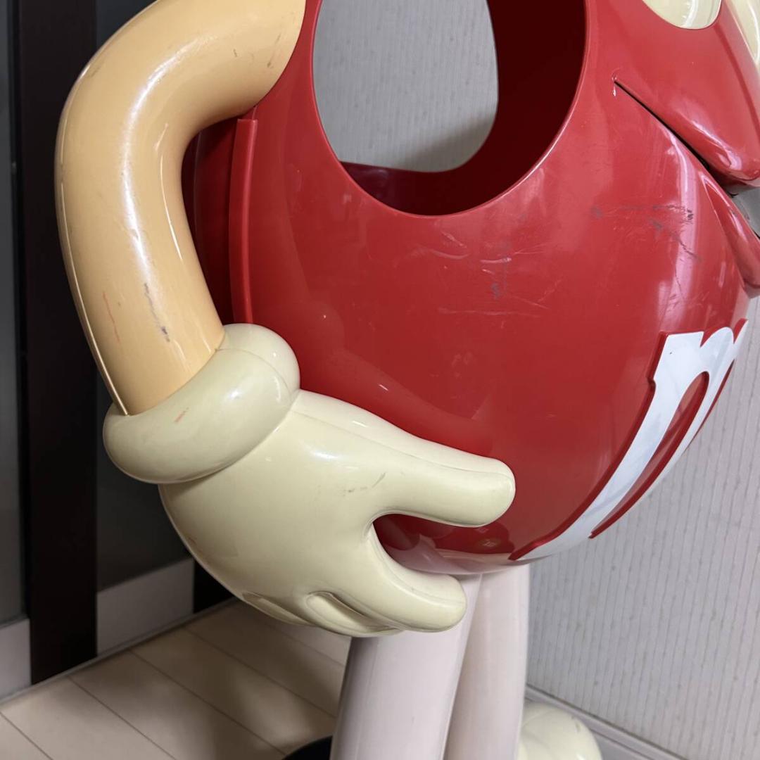 超大型☆M&M's エムアンドエムズ ストアーディスプレイ 店舗什器 赤