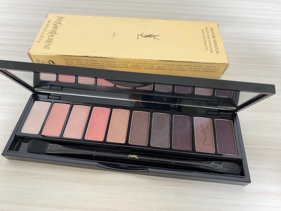 【新品】　YSL イブ・サンローラン　アイシャドウパレット　クチュール　3 イヴ・サンローラン / クチュール カラー クラッチ No.3 サハリエンヌ