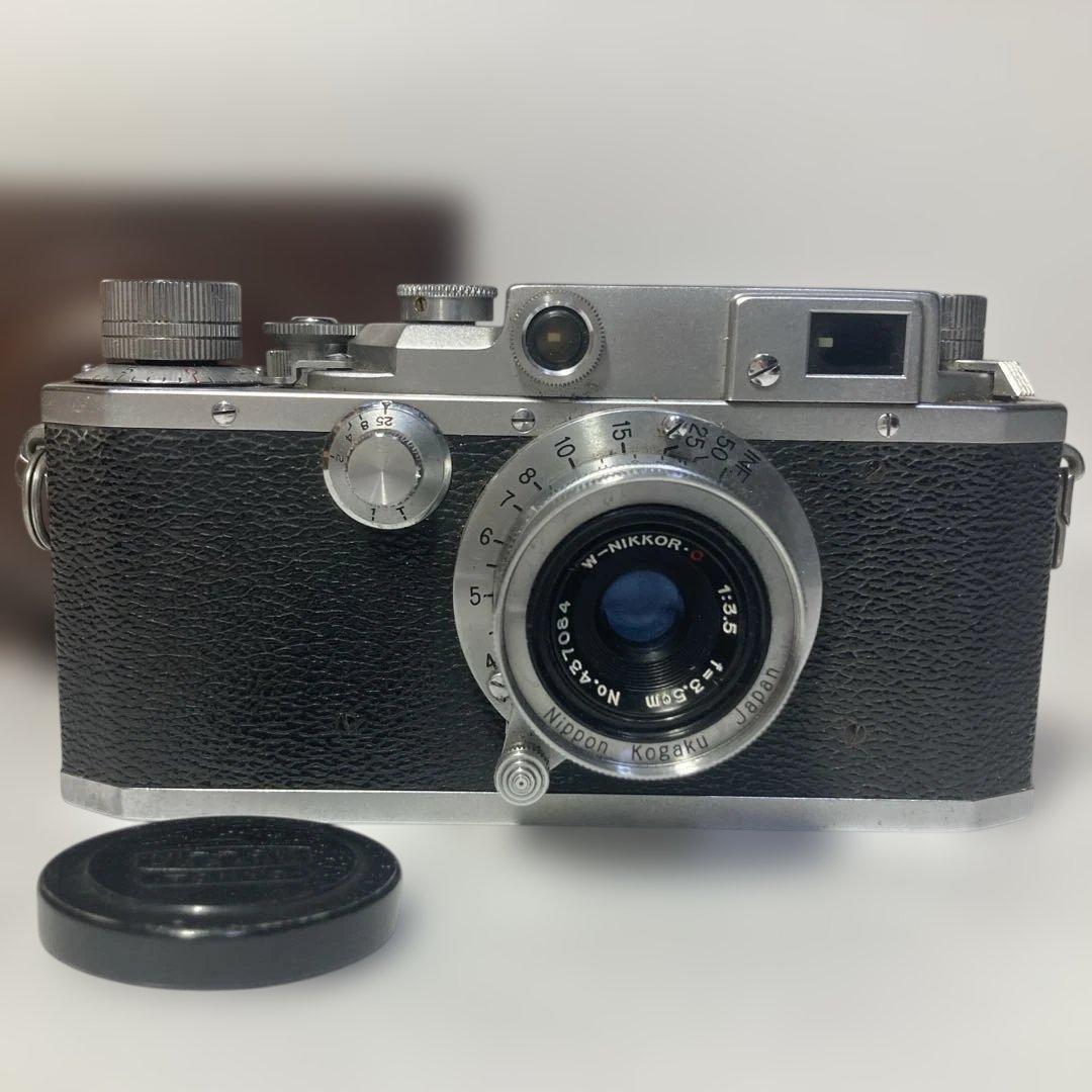 キャノン オールドカメラ NO.135725 革ケース付き - メルカリ