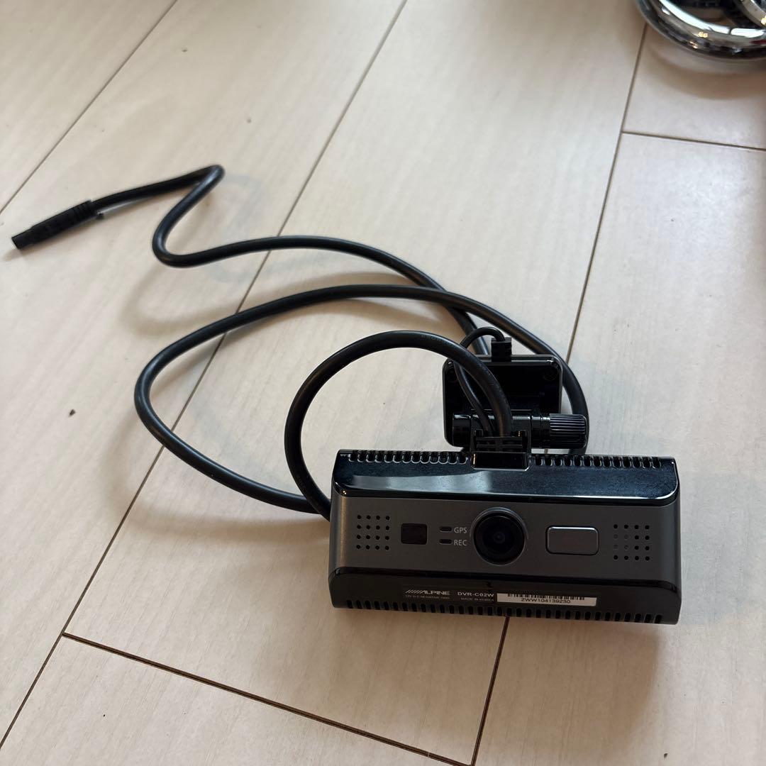 ALPINE DVR-C02W ドライブレコーダー　アルパイン　ハイエース4型後 ドライブレコーダー(フロントカメラ+ルームカメラタイプ)DVR-C02W