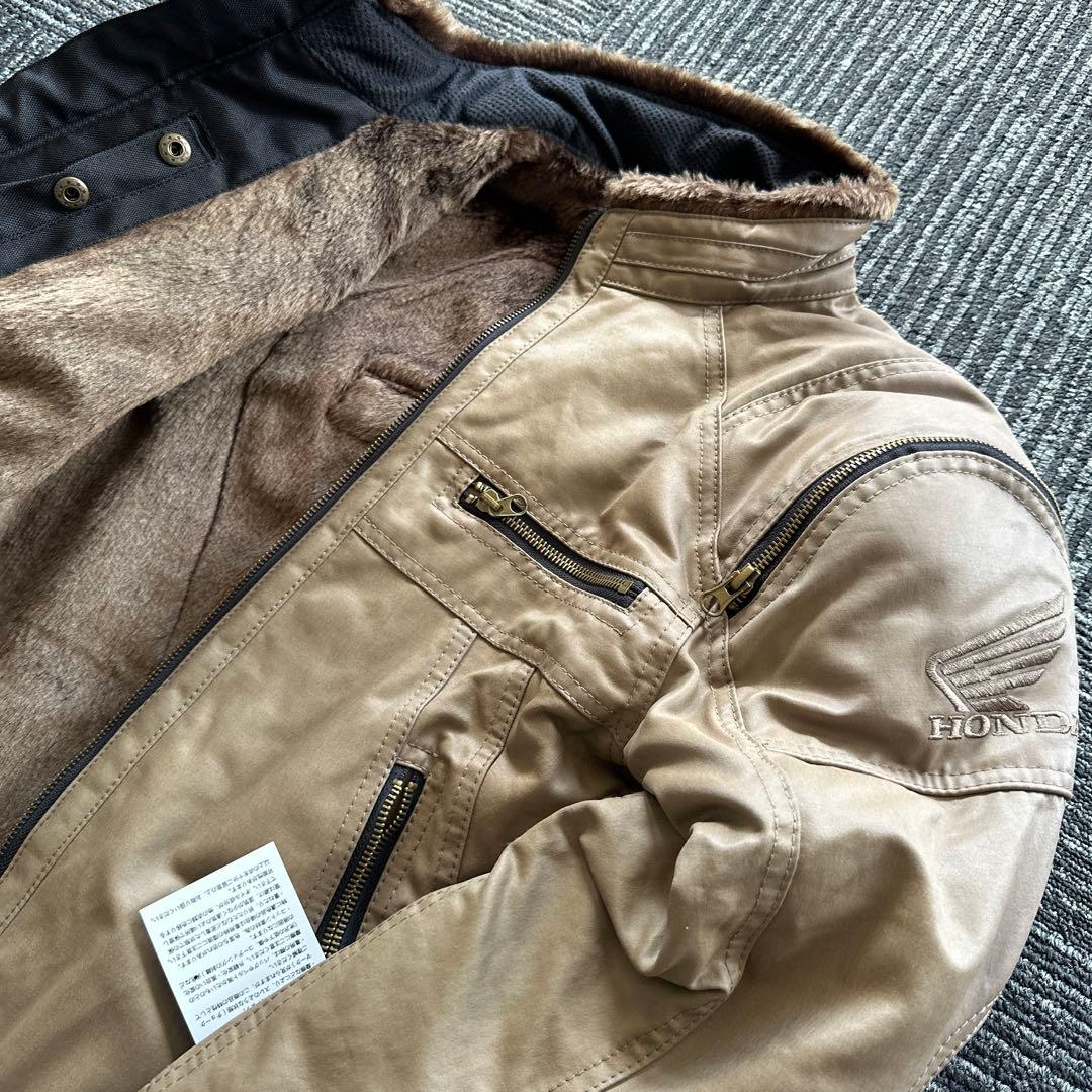 新品 ホンダ純正 ヴィンテージ ボアジャケット ライダース メンズM