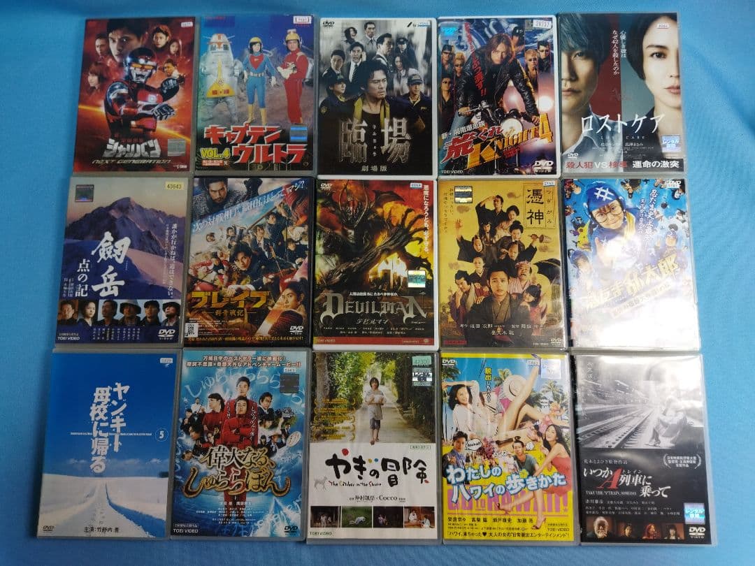 邦画　レンタルアップ　DVD 79点まとめ大量セット