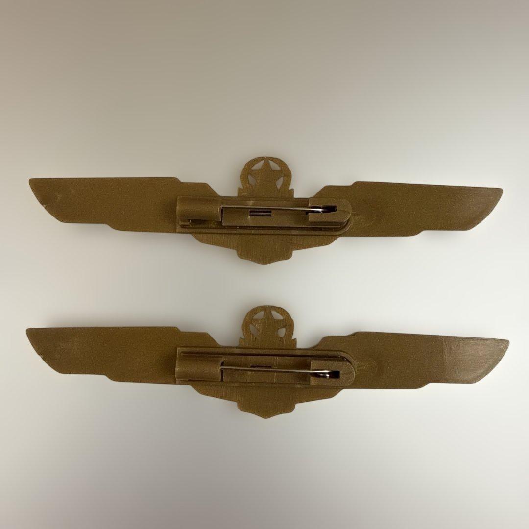 ユナイテッド航空 ノベルティ ゴールドウイングバッジ 2個セット