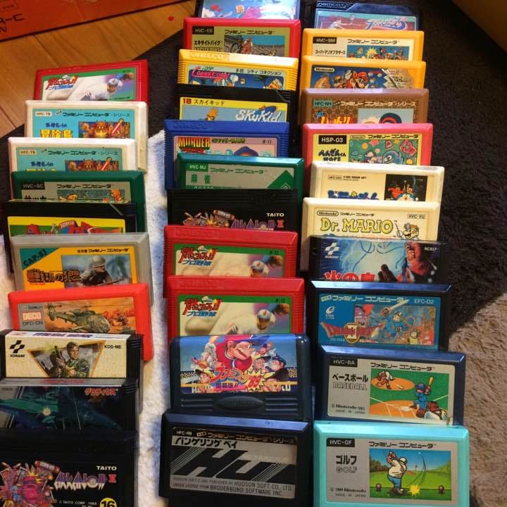 ファミコンソフト ファミコン裸カセット12本セット【箱説明書無しカセットのみ】の通販